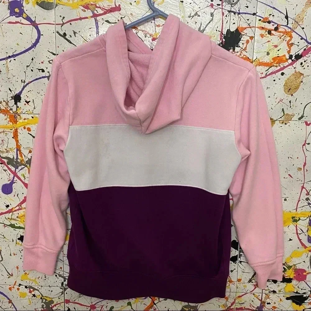 Girl’s Champion Color Block Hoodie 💖🤍💜👧🏽